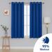 Deconovo Grommet 52 Width Curtains (2 Panel)