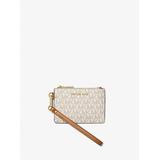 Michael Kors Small Logo Coin Wristlet Natural One Size