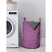 East Urban Home Ambesonne Digital Diagonal Grid Geometric Laundry Bag Fabric in Indigo | 19 H x 13 W in | Wayfair C49178E0AAC94010A3B309B91D8DAA80