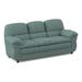 Lark Manor™ Kendig 86" Sofa Faux Leather/Polyester in Blue | 38 H x 86 W x 32 D in | Wayfair B1675D341F6148A2A6933A5A458FF6A7