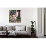 "French Country Rooster" Gallery Wrapped Canvas By August Grove® Canvas | 30 H x 30 W x 1.5 D in | Wayfair 69CC69B7B20A4B4097117E440890C685