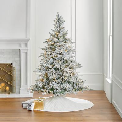 Snowy Grand Fir 7 ft. Tree - Frontgate - Christmas...