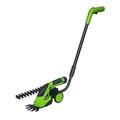 QIULAO 2-in-1 Cordless Hedge Trimmer Grass Shear, 7.2V Handheld Strimmer, 1500mAh*1/*2 Rechargeable Lithium Ion Battery-telescopic Pole, Very Suitable For Shrubs, Gardens, Grass