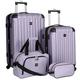 Travelers Club Midtown Hardside Reisegepäck-Set, 4-teilig, Flieder, 4-Piece Set, Midtown Hardside Reisegepäck-Set, 4-teilig