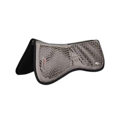 LeMieux Sports Grip Memory Foam Half Pad - Grey - Smartpak
