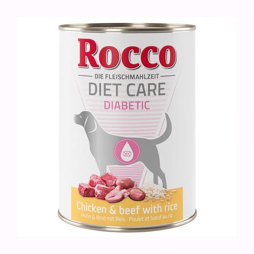 6x400g Diet Care Diabetic Rocco Hundefutter