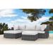 Luxury Series Garden Furniture – 3 Seater Deep Seating Sectional Patio Furniture – 3-Piece Outdoor Sectional