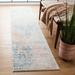 Blue/Brown 24 x 0.39 in Indoor Area Rug - Dakota Fields Gasaway Southwestern Ivory/Terracotta/Teal Area Rug Polypropylene | 24 W x 0.39 D in | Wayfair