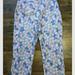 Lilly Pulitzer Pants & Jumpsuits | Lilly Pulitzer Floral Pants Women's Size: 10 | Color: Blue/Pink | Size: 10