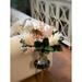 Primrue Pampas Grass w/ Magnolia Leaves Mixed Floral Arrangement in Vase Polysilk | 22 H x 22 W x 22 D in | Wayfair