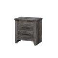 August Grove® Bostonia 2 - Drawer Bachelor's Chest in Rustic Gray Oak Wood in Brown/Gray/Green | 24 H x 21 W x 16 D in | Wayfair