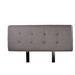 Red Barrel Studio® Panel Headboard Upholstered/Polyester in Red/Gray | 55 W x 2 D in | Wayfair 8FF4374657104D839984DA37555993D5