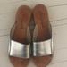 Free People Shoes | Free People Slides-Size 36 | Color: Silver | Size: 36