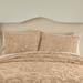 Paisley Chenille Standard Sham by BrylaneHome in Taupe (Size STAND)