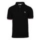 Fila Wade Polo Shirt with Tipping - Black-L