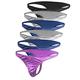 Satin Mens Thongs Underwear Panties Silky Sexy Man G String Thong Undie 6 Pack - - XL