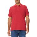 Timezone Herren Vintage Poloshirt Polohemd, Lipstick red, M