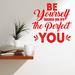 Trinx Inspirational Wall Decal Vinyl in Red | 15 H x 15 W in | Wayfair 3F281DC56D1E4418BB20C0A66EF199AB