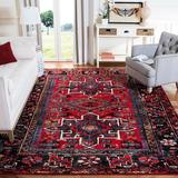 Green/Red 48 x 0.51 in Area Rug - Union Rustic Amaniya Southwestern Red Area Rug, Polypropylene | 48 W x 0.51 D in | Wayfair