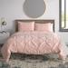 Red Barrel Studio® Modern & Contemporary 3 Piece Comforter Set Polyester/Polyfill/Cotton in Pink/Yellow | Full/Queen Comforter + 2 Shams | Wayfair