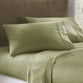 Lark Manor™ Hatboro Striped Embossed 4 Piece Bed Sheet Set Microfiber/Polyester in Green | Twin | Wayfair 66E448200F1945FD8A399CFF2055B681