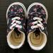 Vans Shoes | Baby Girl Vans Sneakers Size T4 | Color: Black/Pink | Size: 4bb