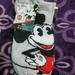 Disney Underwear & Socks | 6 Pairs Disney- Mickey Mouse Socks | Color: Black/Red | Size: Os