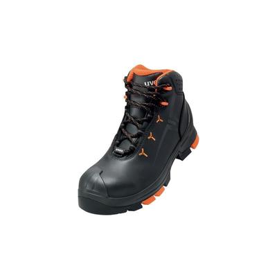 UVEX 2 Sicherheits-Stiefel Gr. 46 W11 S3L ESD SR schw/orange 6503.2