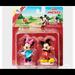 Disney Other | Disney Mickey & Minnie Mouse 2 Pack Figurines Set | Color: Blue/Red | Size: Osbb