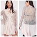 Free People Dresses | Free People Tell Tale Lace Pearl Tunic Dress | Color: Pink | Size: S