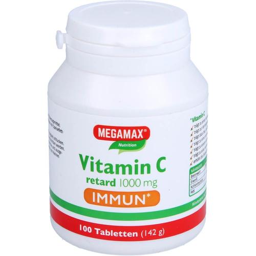 Megamax – VITAMIN C RETARD 1.000 mg Immun Meg Filmtabl. Vitamine