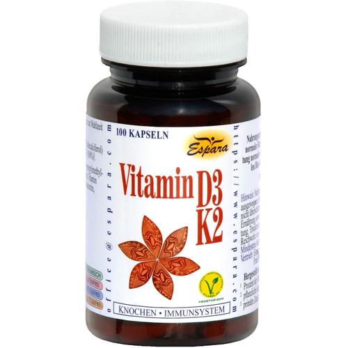 Espara – VITAMIN D3-K2 Kapseln Vitamine
