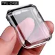 Couvercle Slim pour boîtier Apple Watch protecteur d'écran TPU souple pour Apple Watch 7 6 SE 5 4