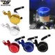 ZS Racing-Frein Avant de Moto CNC en Aluminium Réservoir d'Huile Précieuse d'Embrayage Tasse pour