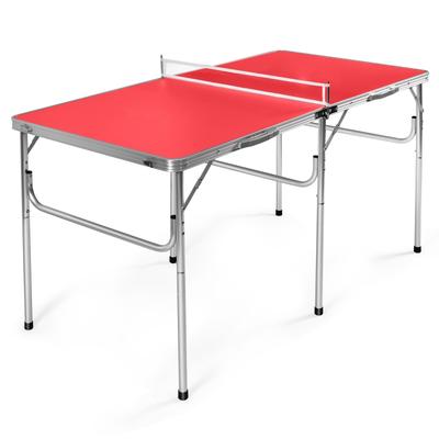 60 Inches Portable Tennis Ping Pong Folding Table with Accessories - 60" L x 30" W x 30" H