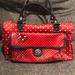 Disney Bags | Disney Parks Minnie Mouse Red Leather Purse | Color: Black/Red | Size: Os