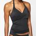 Athleta Swim | Athleta Bra Cup Wrap Tankini Top 36d/36dd | Color: Black | Size: 36d/36dd Large