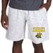 Men's Concepts Sport White/Charcoal Wichita State Shockers Alley Fleece Shorts