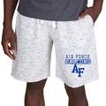 Men's Concepts Sport White/Charcoal Air Force Falcons Alley Fleece Shorts