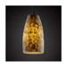 Justice Design Group Alabaster Rocks! 4 Inch Mini Pendant - ALR-8816-28-ABRS