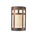 Justice Design Group Ambiance 9 Inch Wall Sconce - CER-5340W-BLK-LED1-1000