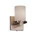 Justice Design Group Fusion 8 Inch Wall Sconce - FSN-8771-10-OPAL-DBRZ