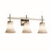Justice Design Group Clouds 23 Inch 3 Light Bath Vanity Light - CLD-8413-20-CROM