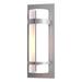 Hubbardton Forge Banded 20 Inch Tall Outdoor Wall Light - 305894-1027