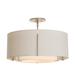 Hubbardton Forge Exos 22 Inch 3 Light Semi Flush Mount - 126503-1376