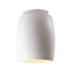 Justice Design Group Radiance 6 Inch 1 Light Outdoor Flush Mount - CER-6135W-HMCP-LED1-1000