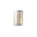 Justice Design Group Ambiance 9 Inch Wall Sconce - CER-7285-ANTG-MICA-LED1-1000