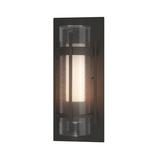 Hubbardton Forge Banded 15 Inch Tall Outdoor Wall Light - 305897-1001