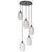 Hammerton Studio Ellisse 20 Inch 5 Light Multi Light Pendant - CHB0035-05-BS-OB-C01-E2