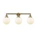 Innovations Lighting Bruno Marashlian Large Beacon 32 Inch 3 Light Bath Vanity Light - 205-AB-G202-8